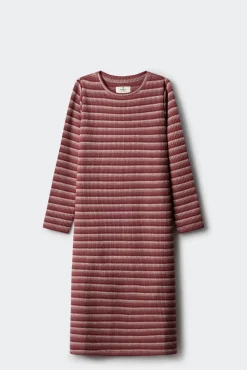 Vestido largo rayas niña