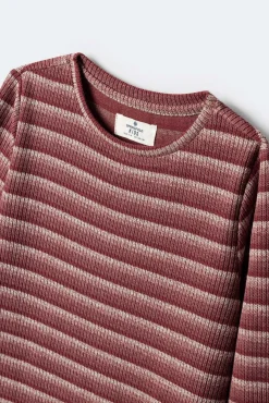 Vestido largo rayas niña