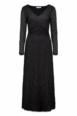 Vestido lencero negro