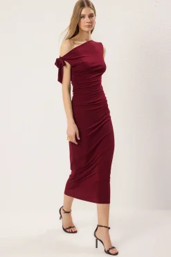 Vestido maxi ajustado