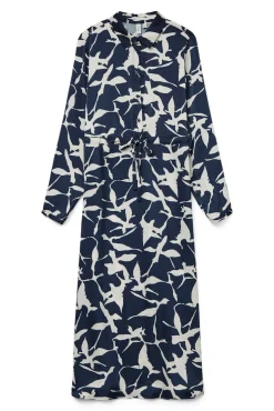 Vestido midi camisero