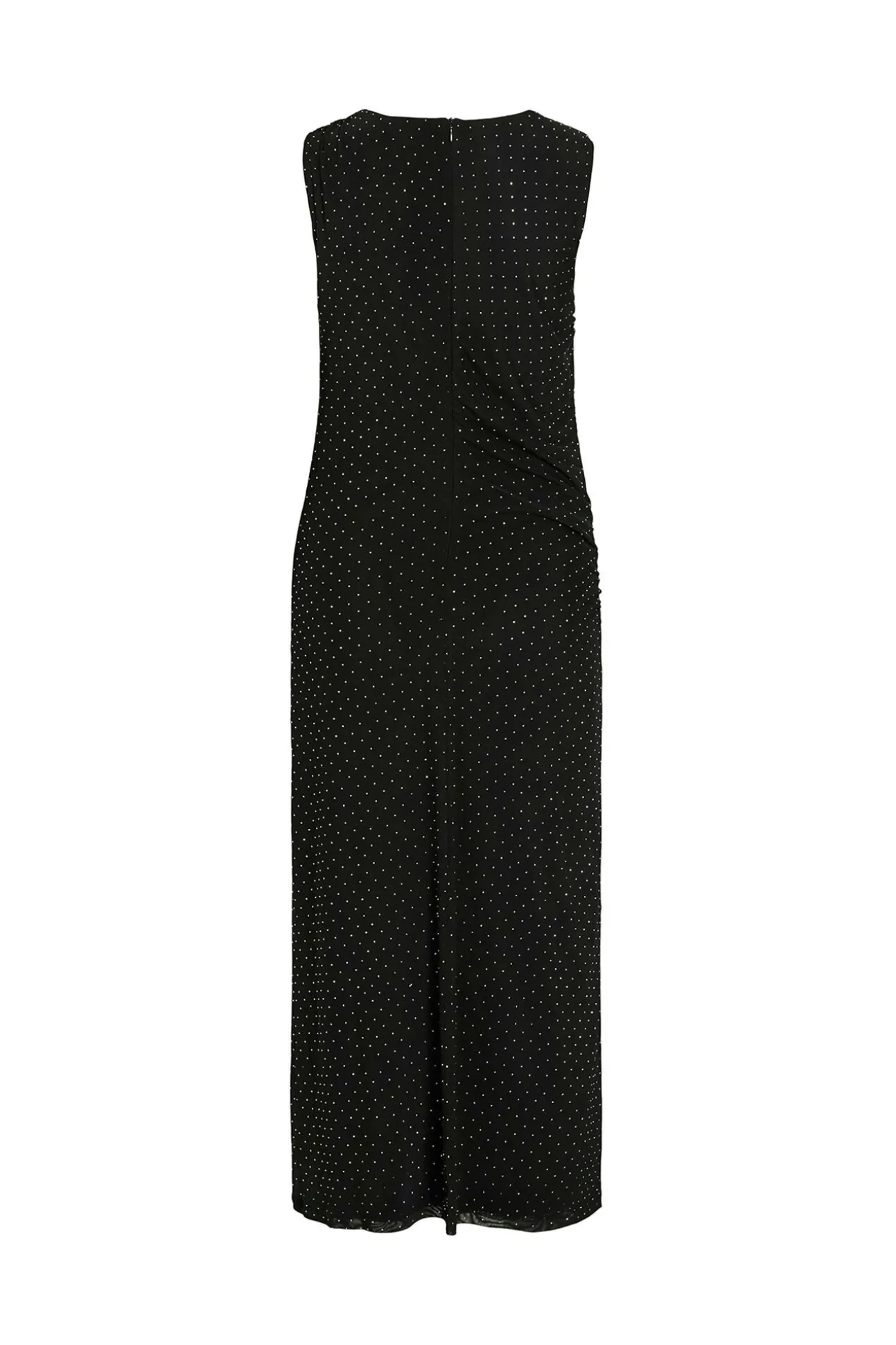 Vestido midi con brillos