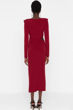 Vestido midi de noche