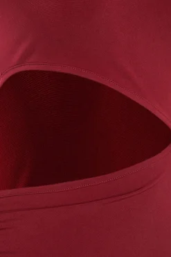 Vestido midi de noche