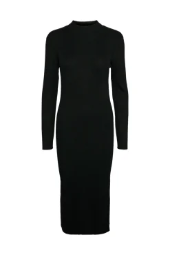 Vestido midi de punto