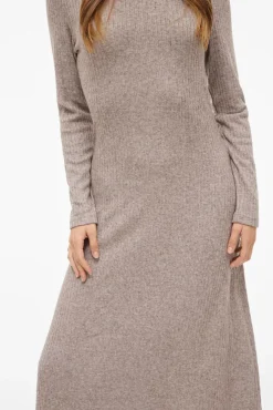 Vestido midi de viscosa