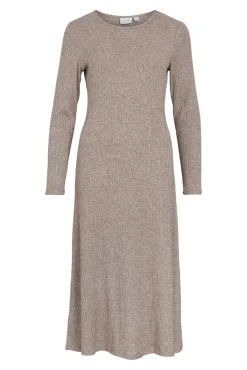 Vestido midi de viscosa