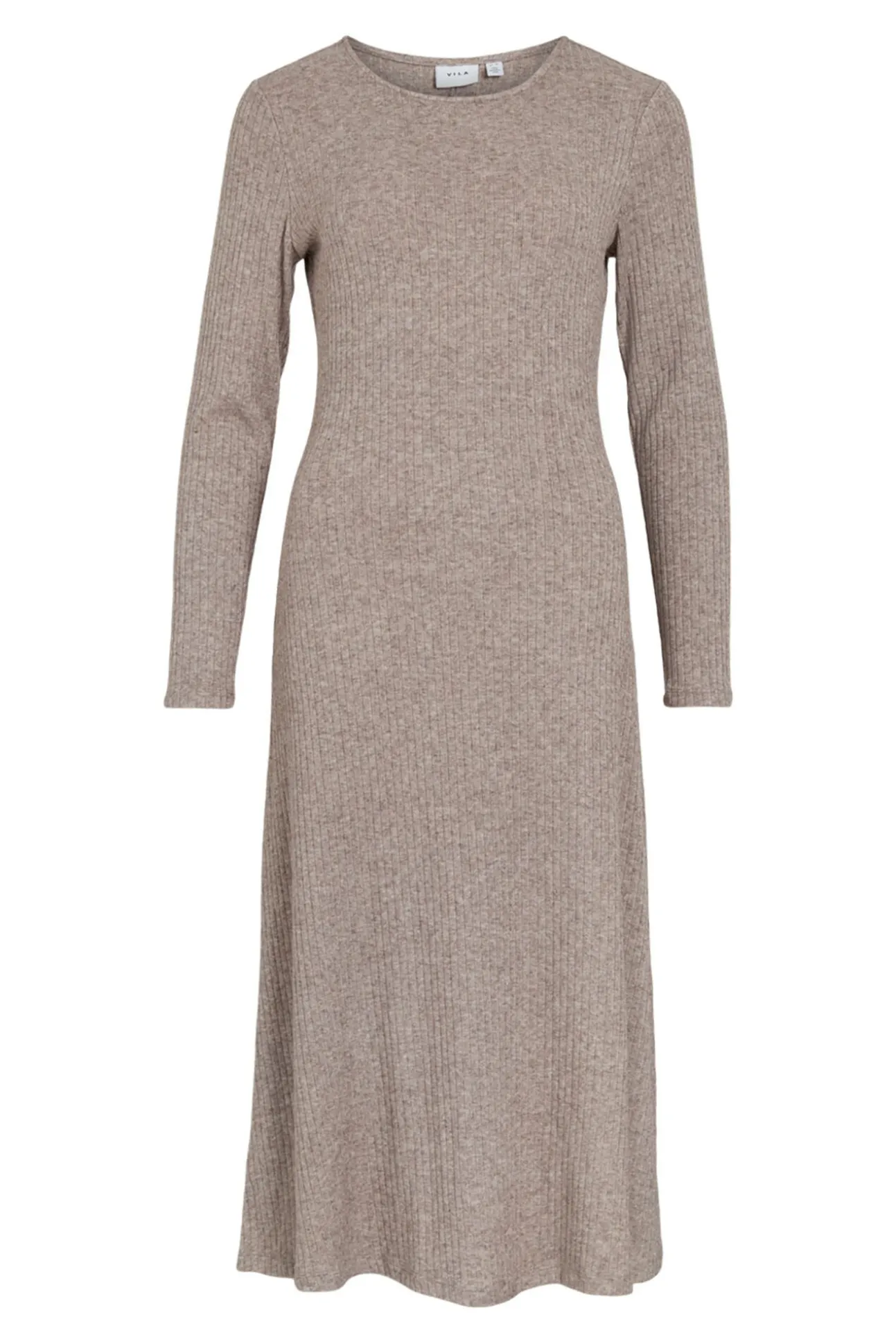 Vestido midi de viscosa