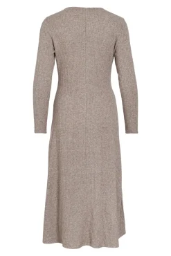 Vestido midi de viscosa