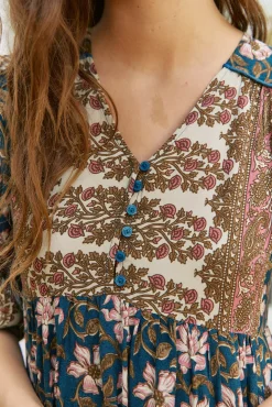 Vestido midi Eve estampado Nomade