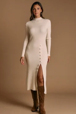 Vestido midi punto Marta