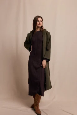 Vestido Perkins canalé