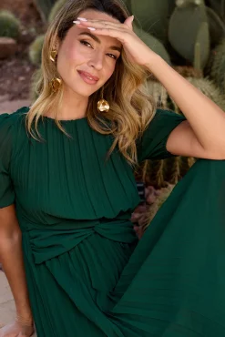 Vestido plisado Eulalia