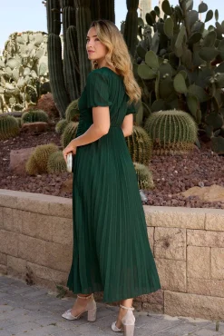 Vestido plisado Eulalia