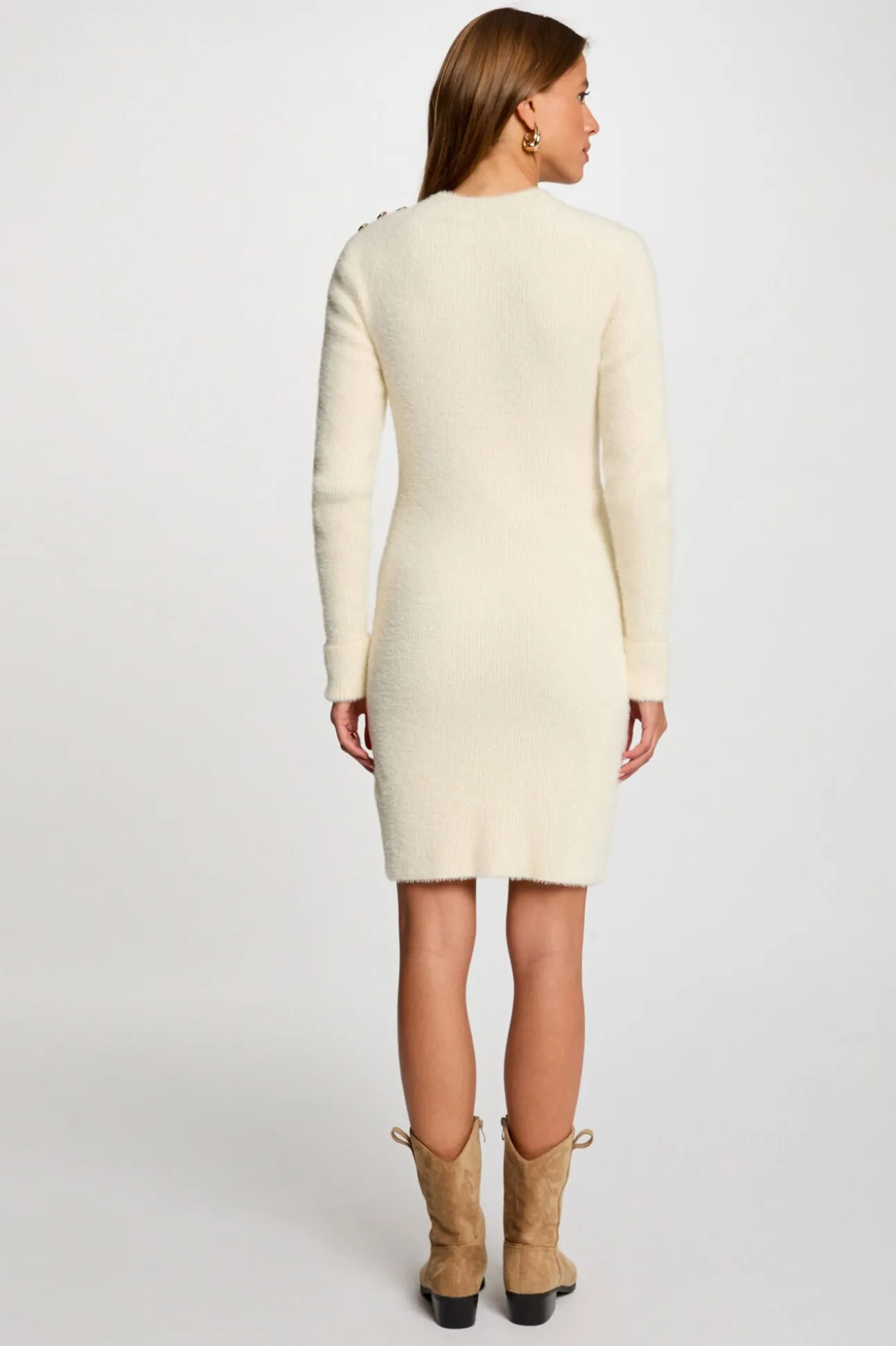 Vestido punto corto ajustado