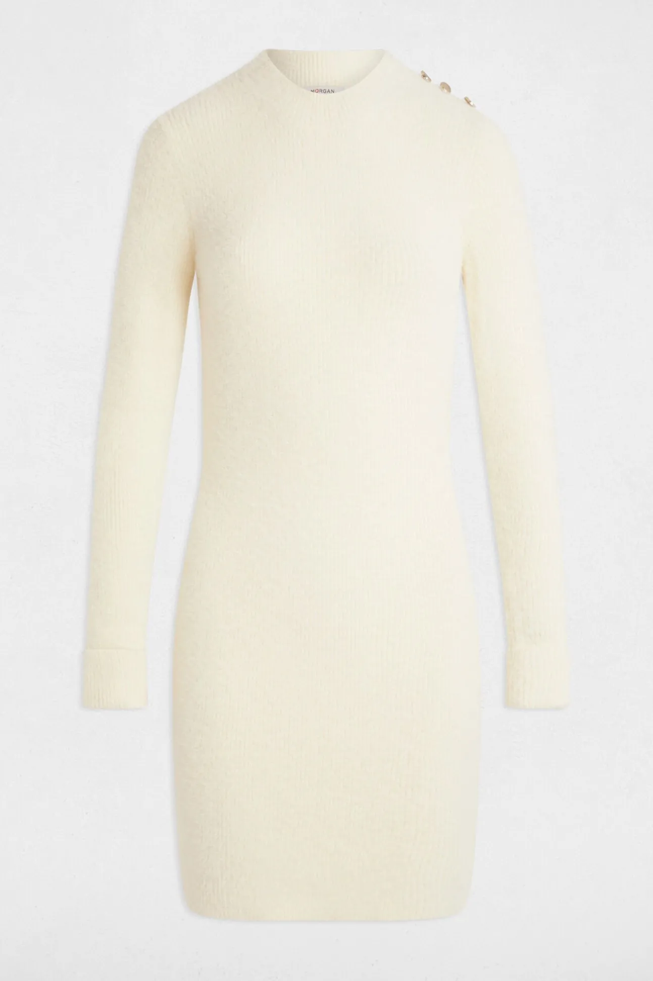 Vestido punto corto ajustado