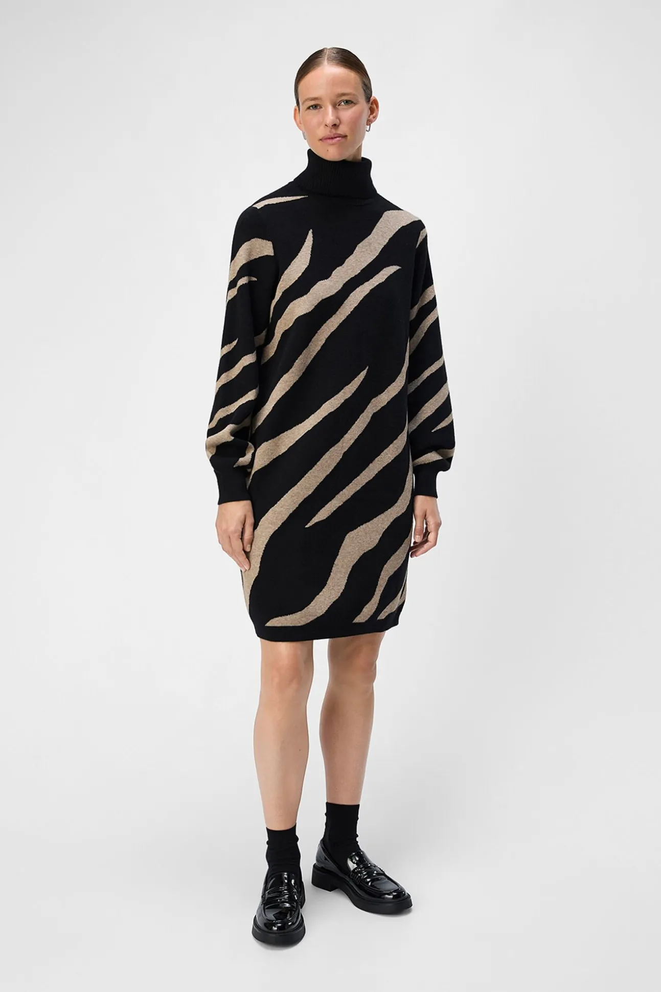 Vestido punto estampado