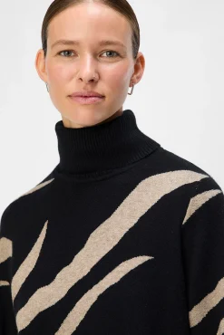 Vestido punto estampado