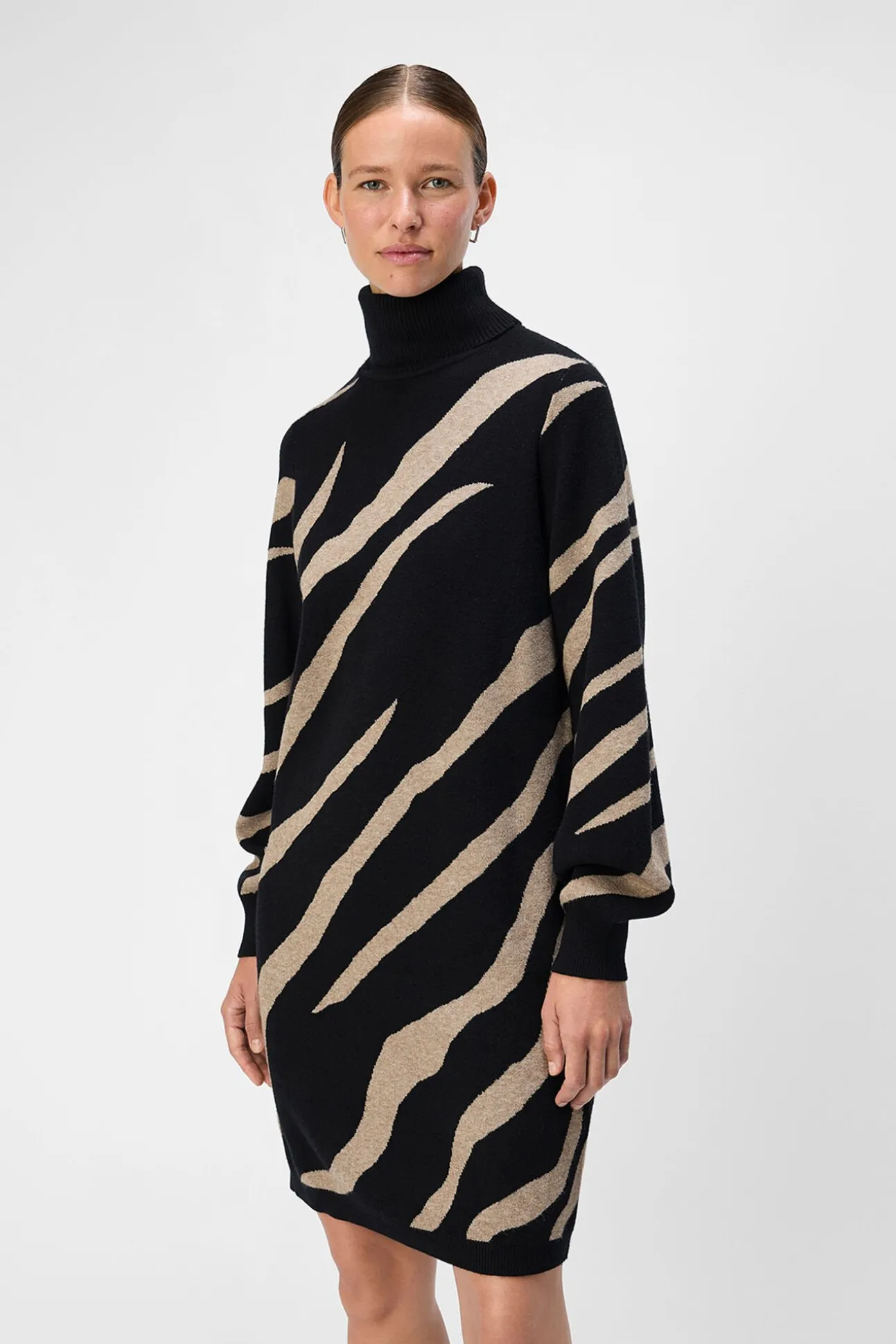 Vestido punto estampado