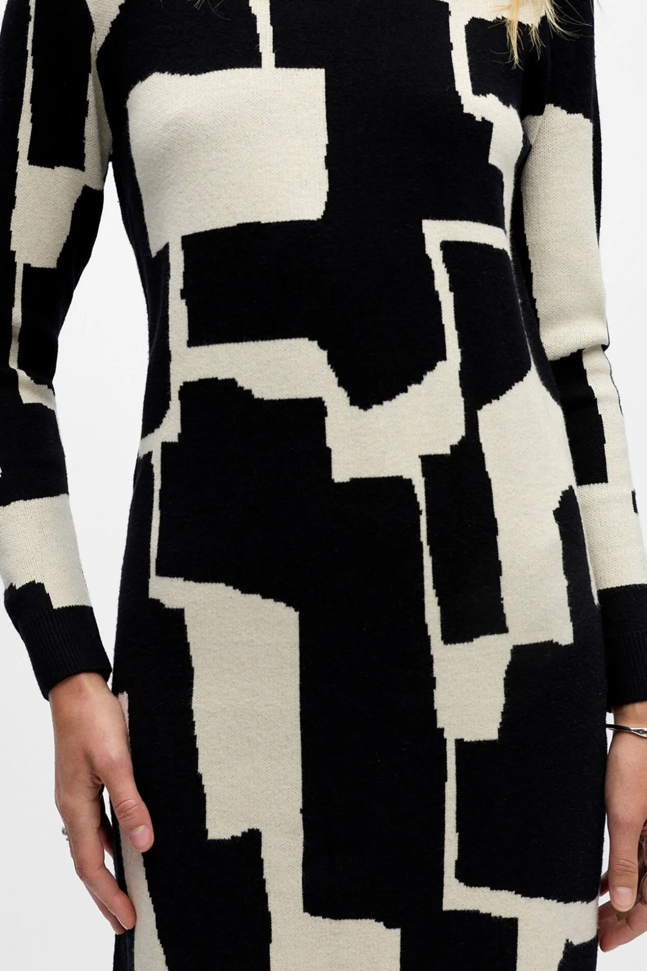 Vestido punto estampado