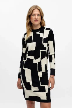 Vestido punto estampado