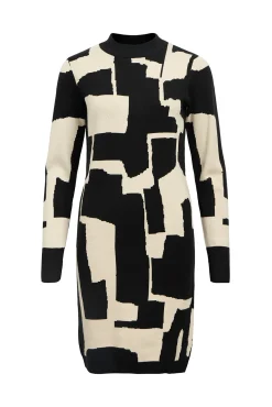 Vestido punto estampado
