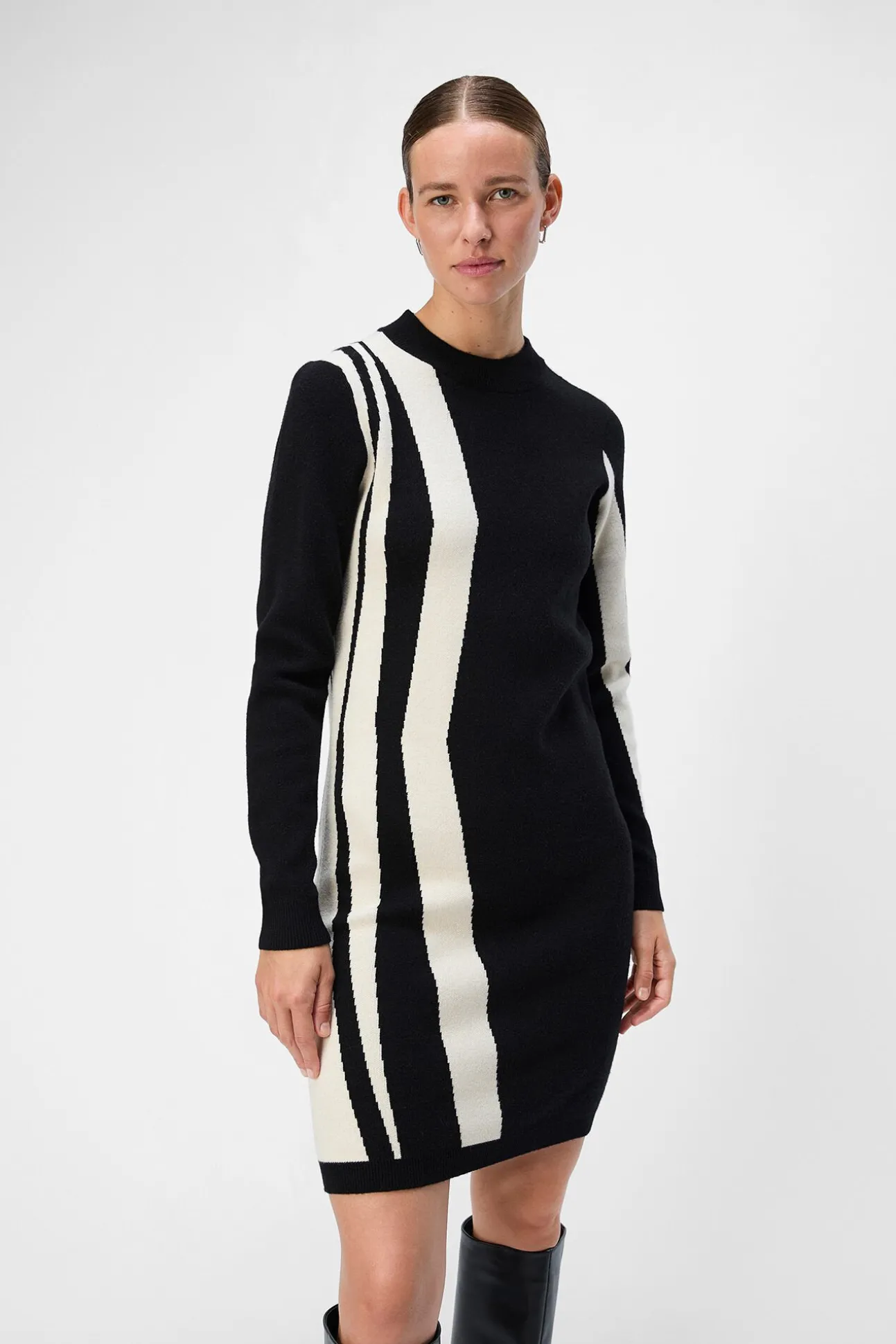 Vestido punto estampado