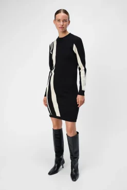 Vestido punto estampado