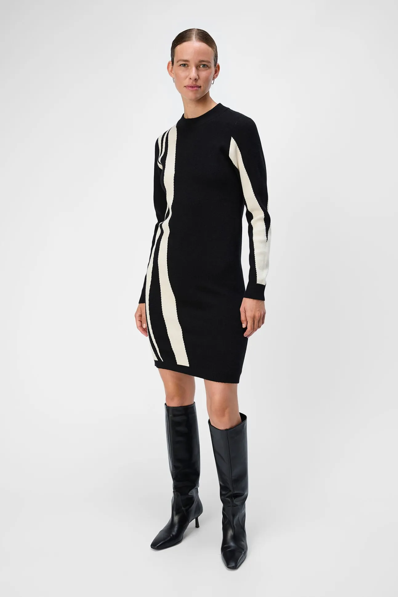 Vestido punto estampado