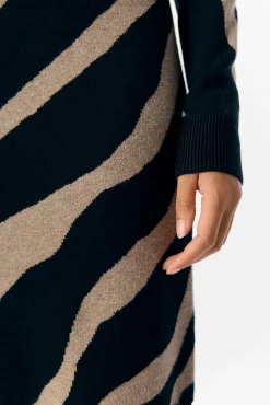 Vestido punto estampado