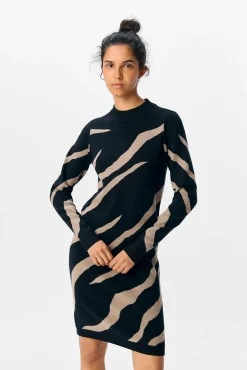 Vestido punto estampado