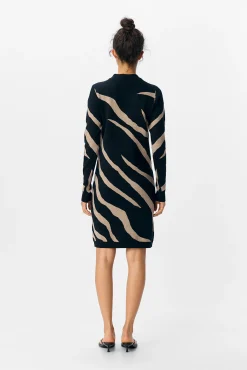 Vestido punto estampado