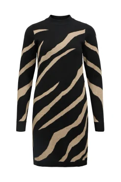 Vestido punto estampado