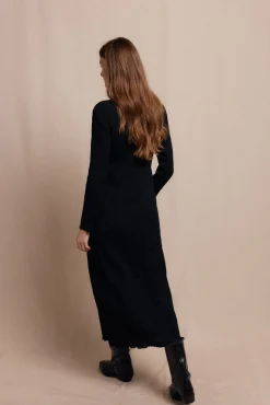 Vestido textura elastico