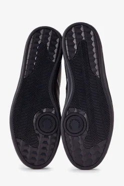 Zapatilla B4 embossed leather/suede