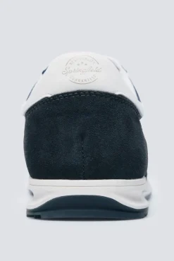 Zapatilla piel estilo retro