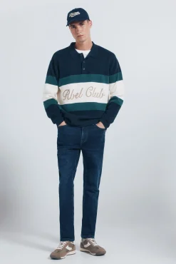 Zapatilla piel estilo retro