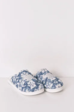 Zapatillas casa borreguito parche oso brillo