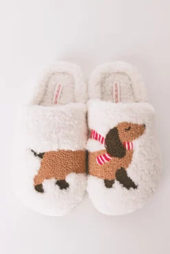 Zapatillas casa borreguito perrito