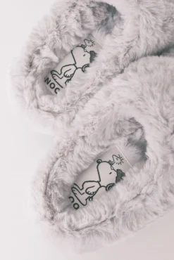 Zapatillas casa pelo estampado animal