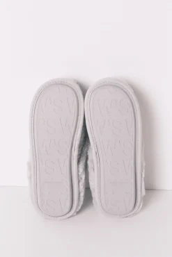 Zapatillas casa pelo estampado animal