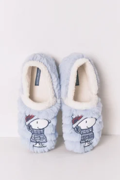 Zapatillas casa Snoopy bota baja