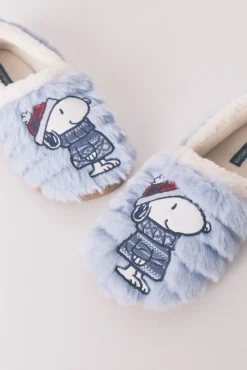 Zapatillas casa Snoopy bota baja