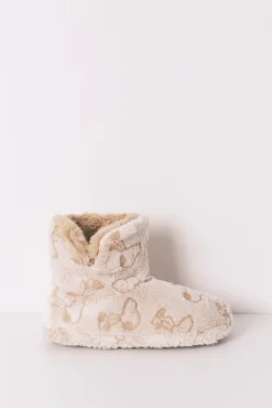 Zapatillas casa Snoopy bota alta