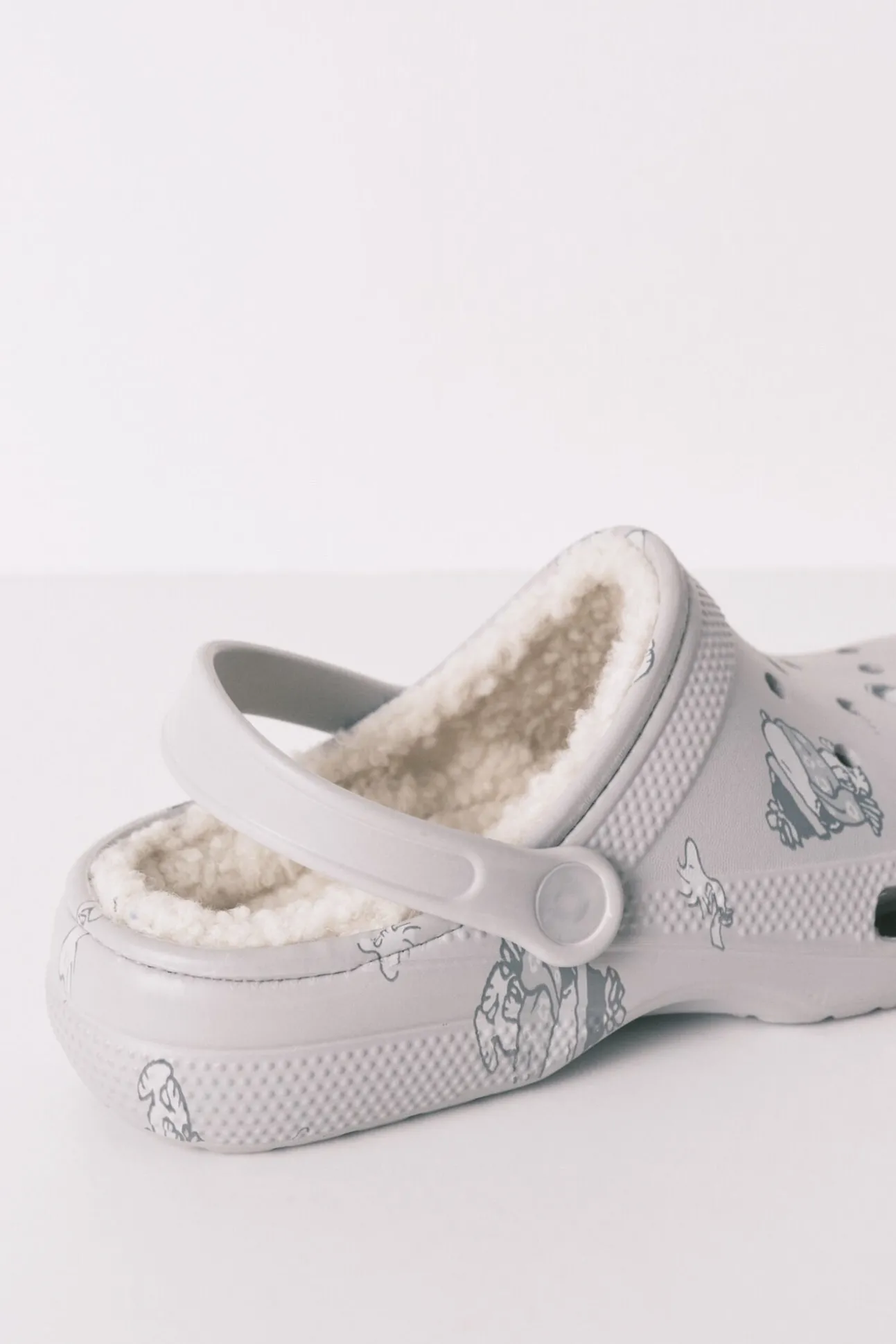 Zapatillas casa zueco borrego Snoopy