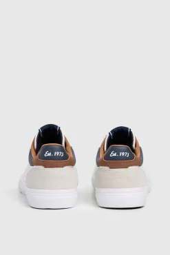 Zapatillas Clásicas Con Detalles En Ante