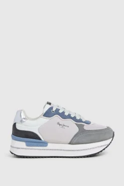 Zapatillas de ante y glitter