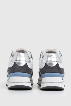 Zapatillas de ante y glitter