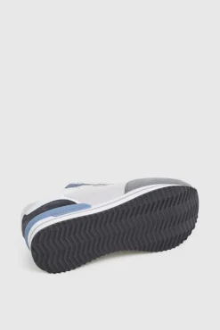 Zapatillas de ante y glitter