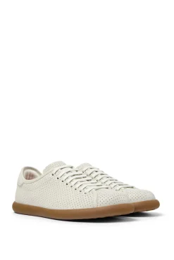 Zapatillas De Nobuk Beige